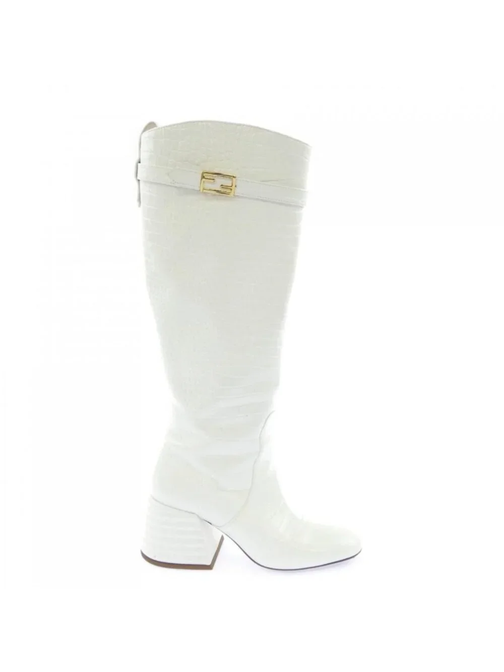 Fendi Long Boots White